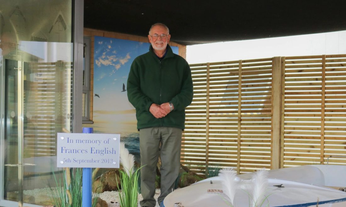 QEH memorial garden given a makeover thanks to generous Gavin