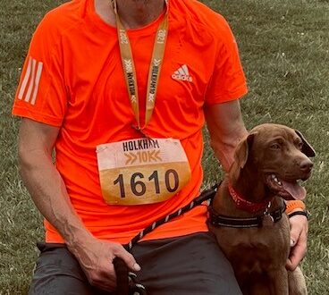 Stephen Timberlake is running Wokingham Half Marathon for the QEH’s Breast Care Unit